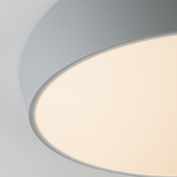 Потолочный LED светильник Eurosvet Visual 90114/1 серый