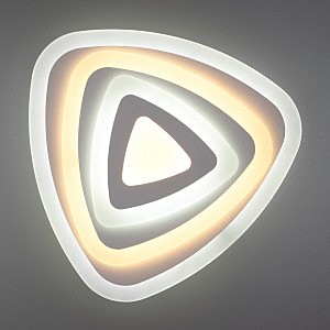 Потолочный LED светильник Eurosvet Siluet 90116/1 белый