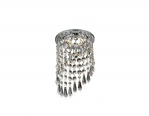 Встраиваемый светильник Ambrella Crystal K2247 CH/CL