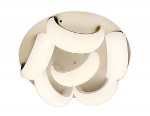 Потолочная люстра с пультом Orbital Cloud Ambrella FC12/6 WH 120W D650