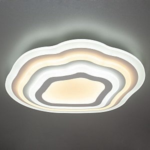 Потолочный LED светильник Eurosvet Siluet 90119/1 белый