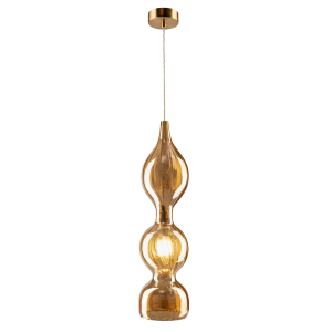 Светильник подвесной Crystal Lux Iris IRIS SP1 B AMBER