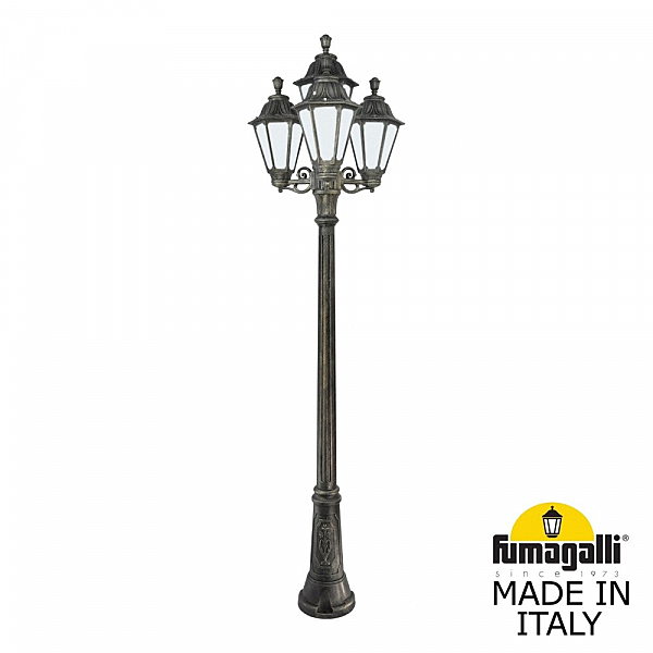 Столб фонарный уличный Fumagalli Rut E26.156.S31.BYF1R