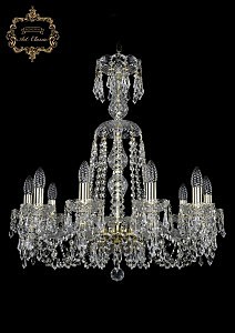 Подвесная хрустальная люстра 11.23 Art Classic 11.23.10.220.XL-70.Gd.Dr