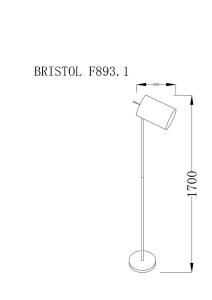 Торшер Lucia Tucci Bristol BRISTOL F893.1