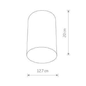 Накладной светильник Nowodvorski Point Plexi 6528