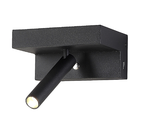 Настенный светодиодный светильник Crystal Lux Clt 228 CLT 228W USB BL