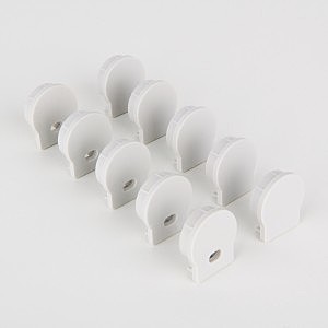 Elektrostandard ZLL-2-ALP010 Заглушки для накладного алюм. профиля для LED ленты (11mm) (компл. 5 пар)