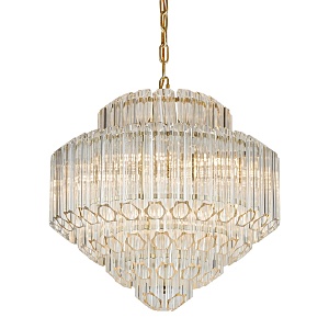 Подвесная хрустальная люстра Retro Murano L'Arte Luce Luxury L23210.92