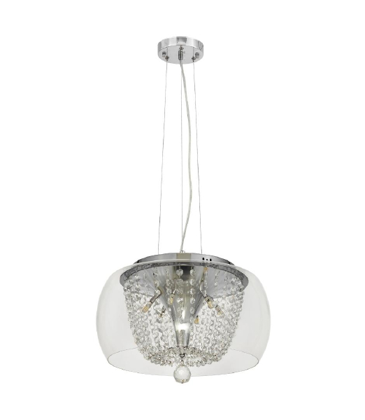 Подвесная хрустальная люстра Disposa Lumina Deco LDP 7018-400 PR