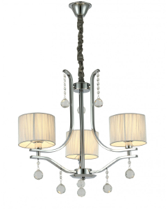 Подвесная люстра Lumina Deco Fontenea LDP 8443-3 CHR