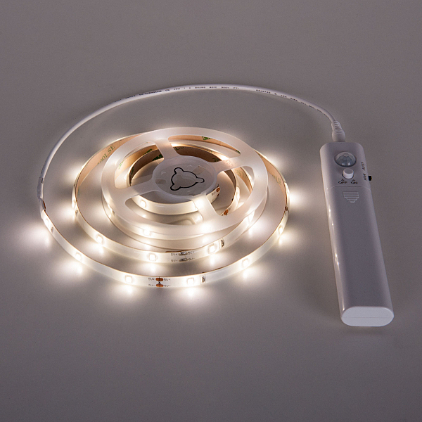 LED лента Elektrostandard Набор светодиодной подсветки 6V 1m 2,4W IP65 с датчиком движения (SLS 01 CW IP 65)