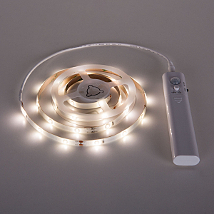 LED лента Elektrostandard Набор светодиодной подсветки 6V 1m 2,4W IP65 с датчиком движения (SLS 01 CW IP 65)