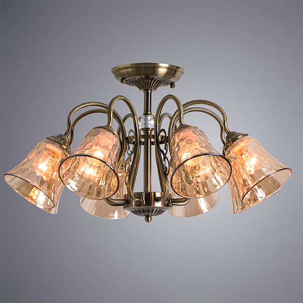 Потолочная люстра Arte Lamp Nicole A2702PL-8AB