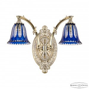 Настенное бра Bohemia Verona 7211B12/2/210 GW P2 D Clear-Blue/H-1H
