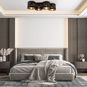 Потолочная люстра TK Lighting Tago 852 Tago black