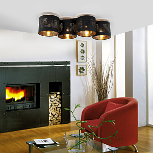Потолочная люстра TK Lighting Tago 852 Tago black