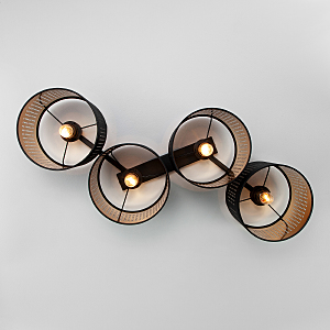 Потолочная люстра TK Lighting Tago 852 Tago black