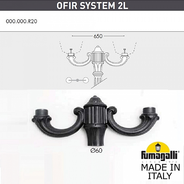 Консоль Fumagalli Консоль Ofir 000.000.R20.A0