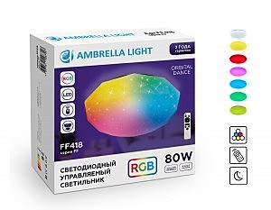 Светильник потолочный Ambrella FF418
