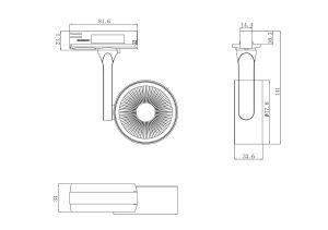 Трековый светильник Maytoni Track Lamps TR024-1-10MG4K