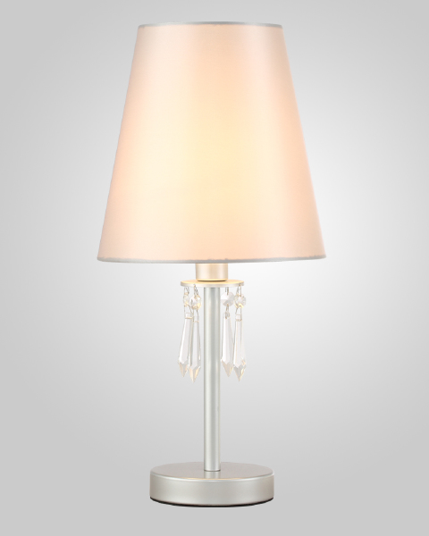 Настольная лампа Crystal Lux Renata RENATA LG1 SILVER