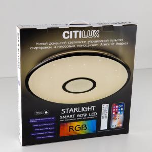 Светильник потолочный Citilux Старлайт Смарт CL703A63G