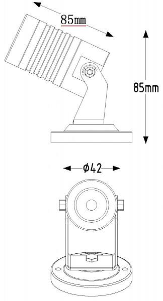 Светильник спот Deko-Light Mini 131005