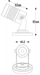 Светильник спот Deko-Light Mini 131005