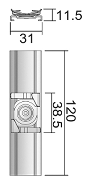 Кронштейн для 3-х фазной системы Deko-Light D Line 710051