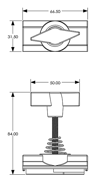 Кронштейн для 3-х фазной системы Deko-Light D Line 710055