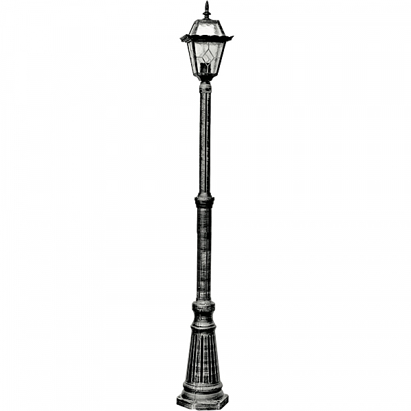 Столб фонарный уличный Arte Lamp PARIS A1357PA-1BS