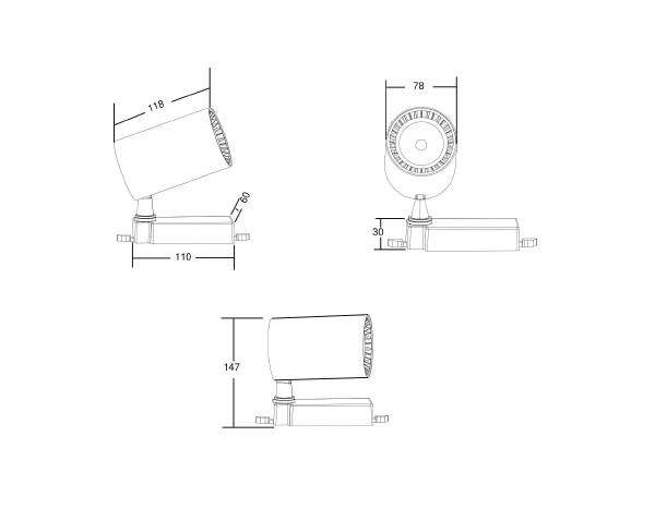 Трековый светильник Maytoni Vuoro Trinity TR029-3-10W3K-W