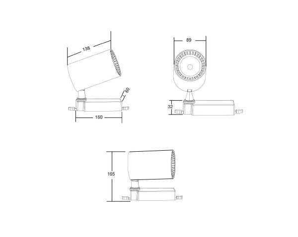 Трековый светильник Maytoni Vuoro Trinity TR029-3-20W3K-B