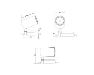 Трековый светильник Maytoni Vuoro Trinity TR029-3-20W3K-B