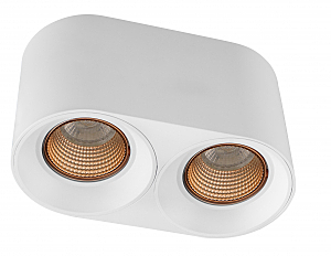 Накладной светильник Denkirs Dk3020Wbr DK3096-WH+BR