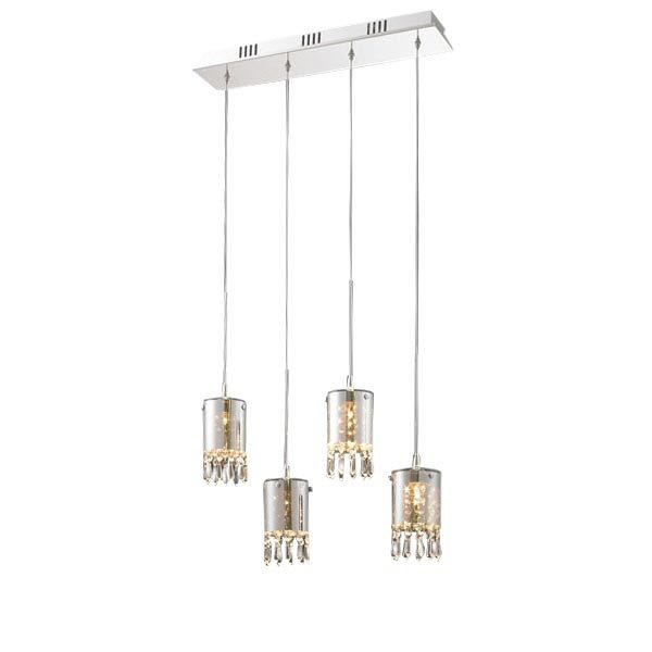 Светильник подвесной Delight Collection Crystal Tube MD2544/4L