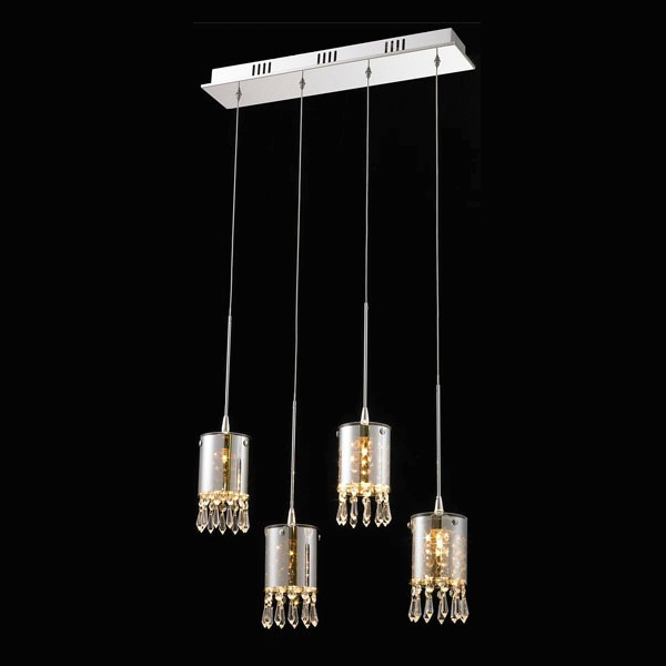 Светильник подвесной Delight Collection Crystal Tube MD2544/4L