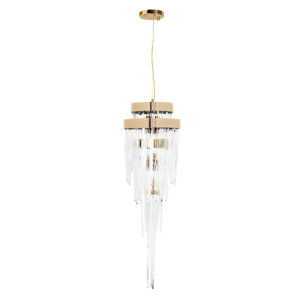 Подвесная люстра Delight Collection Babel KM0990P-4 brass