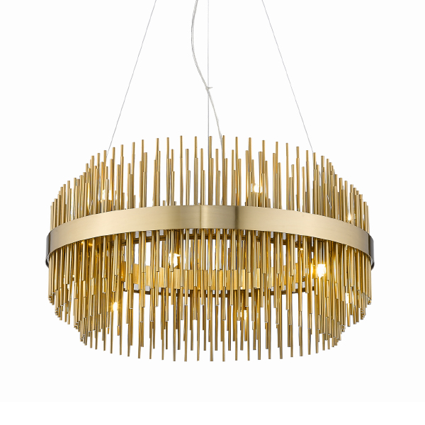 Подвесная люстра Delight Collection Sfinks P68082-12 ant. brass