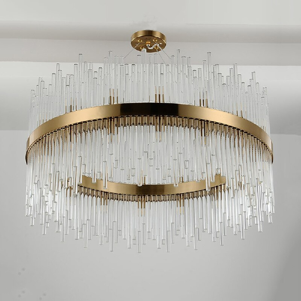 Подвесная люстра Delight Collection KR1209 KR1209P-12 brass
