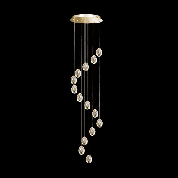 Люстра каскадная Delight Collection Terrene MD13003023-14A gold