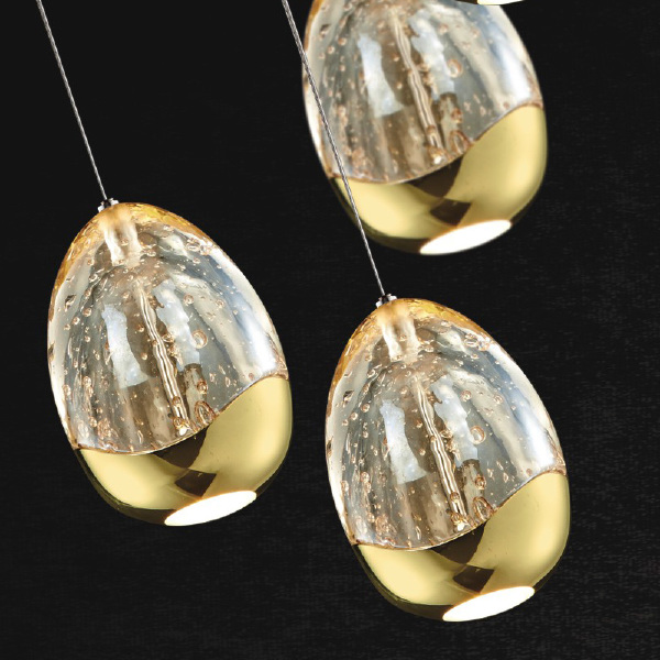 Люстра каскадная Delight Collection Terrene MD13003023-14A gold