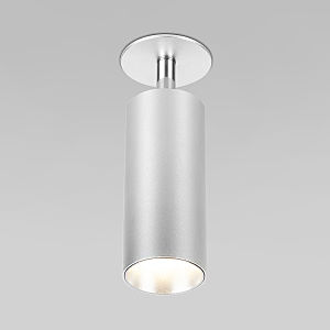 Встраиваемый светильник Elektrostandard Diffe Diffe серебряный 10W 4200K (25052/LED)