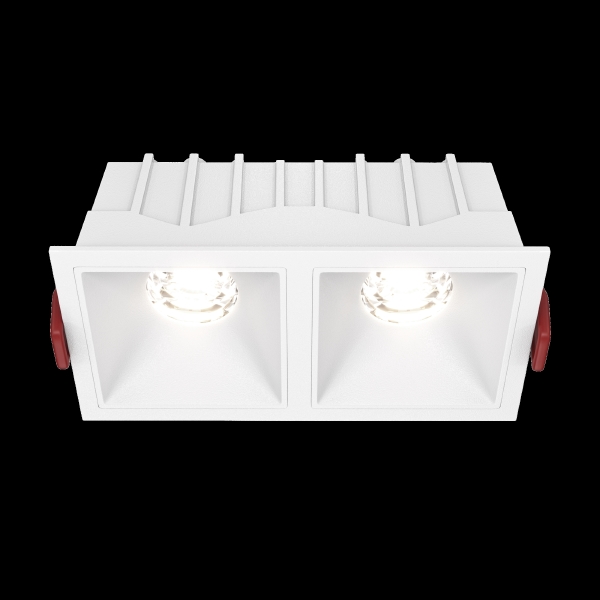 Встраиваемый светильник Maytoni Alfa LED DL043-02-10W4K-SQ-W