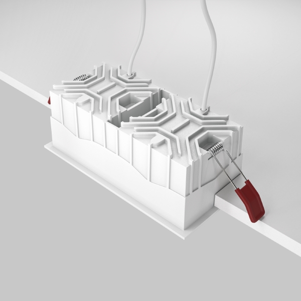 Встраиваемый светильник Maytoni Alfa LED DL043-02-15W4K-D-SQ-WB