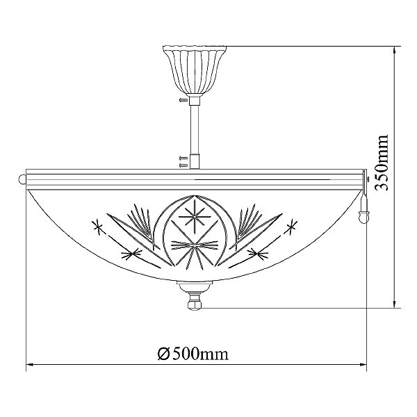 Потолочная люстра MW Light Афродита 317012905