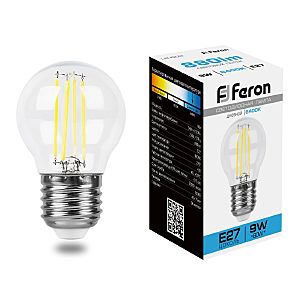 Светодиодная лампа LB-509 Feron 38224 E27 9Вт 6400