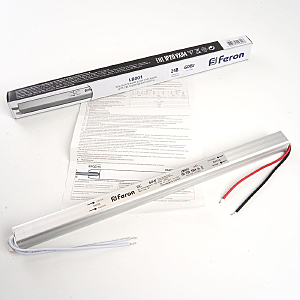 Трансформатор электронный для светодиодной ленты Feron LB001 48014