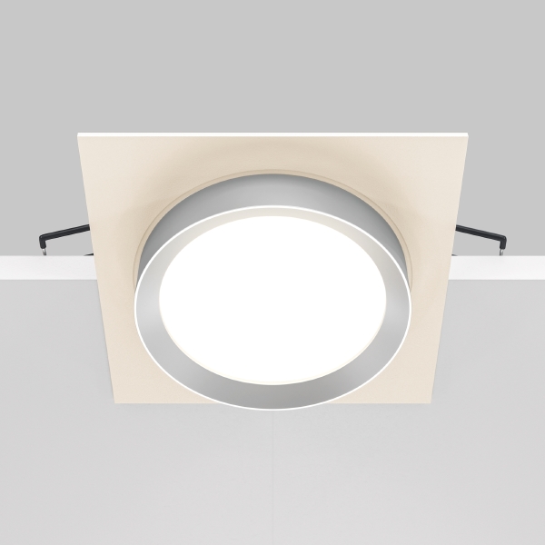 Встраиваемый светильник Maytoni Hoop DL086-GX53-SQ-WS